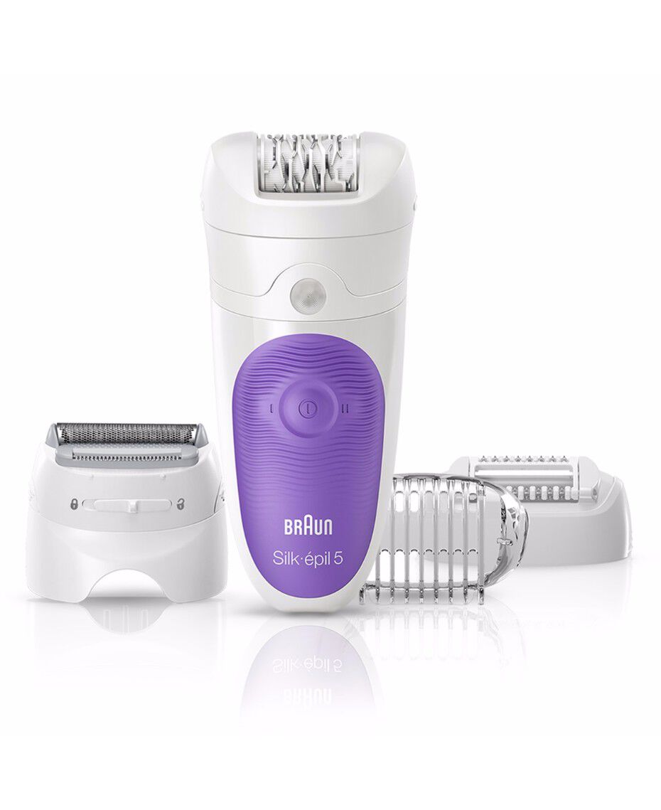 Braun Silk Epil 5 Wet/Dry Epilator & Hair Removal System with 4